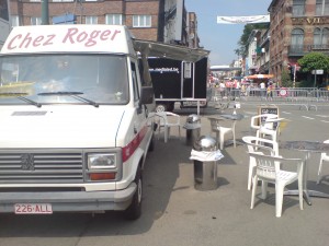 Terrasse ensoleillée de Roger